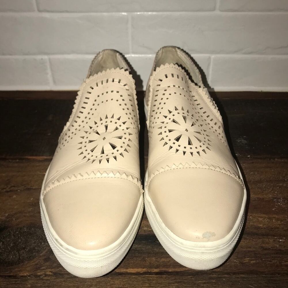 Seychelles Wheelhouse Leather Platform Sneakers 10 - Picture 2 of 7